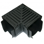 Dux Storm Drain 90° Corner (Ductile Iron Heelguard Grate) - R3411